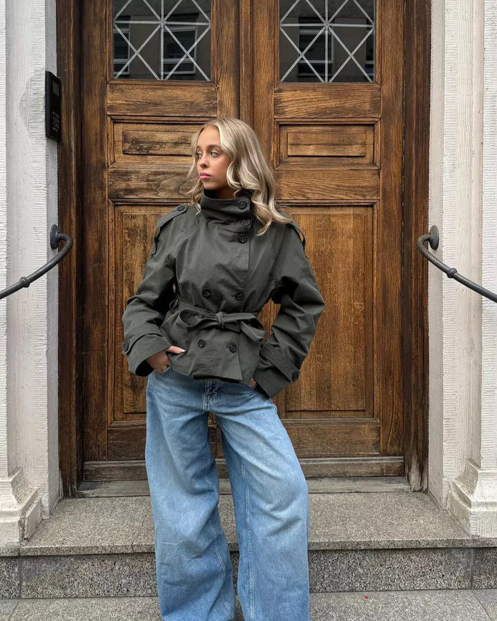 Julie - Trench-coat à boutons