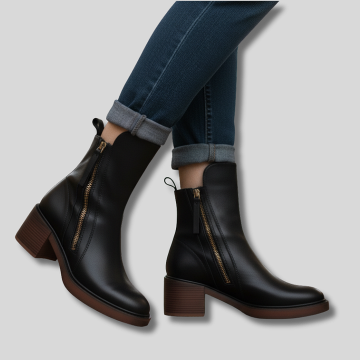 Valorine - Élégantes Bottes En Cuir