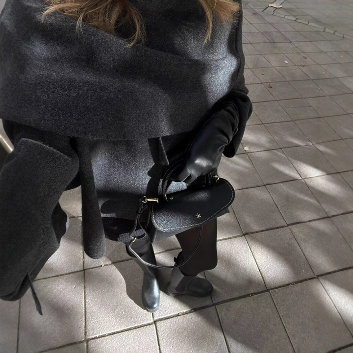 Manteau Cape Élégant et Stylé pour Femmes avec Manches Amples