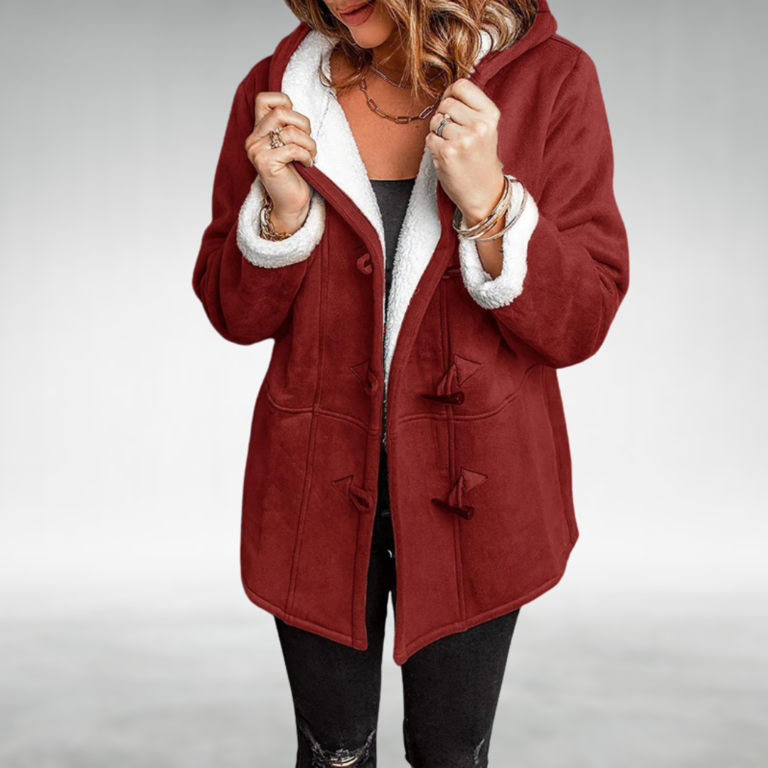 Victoria | Winter Coat Lined with Fleece