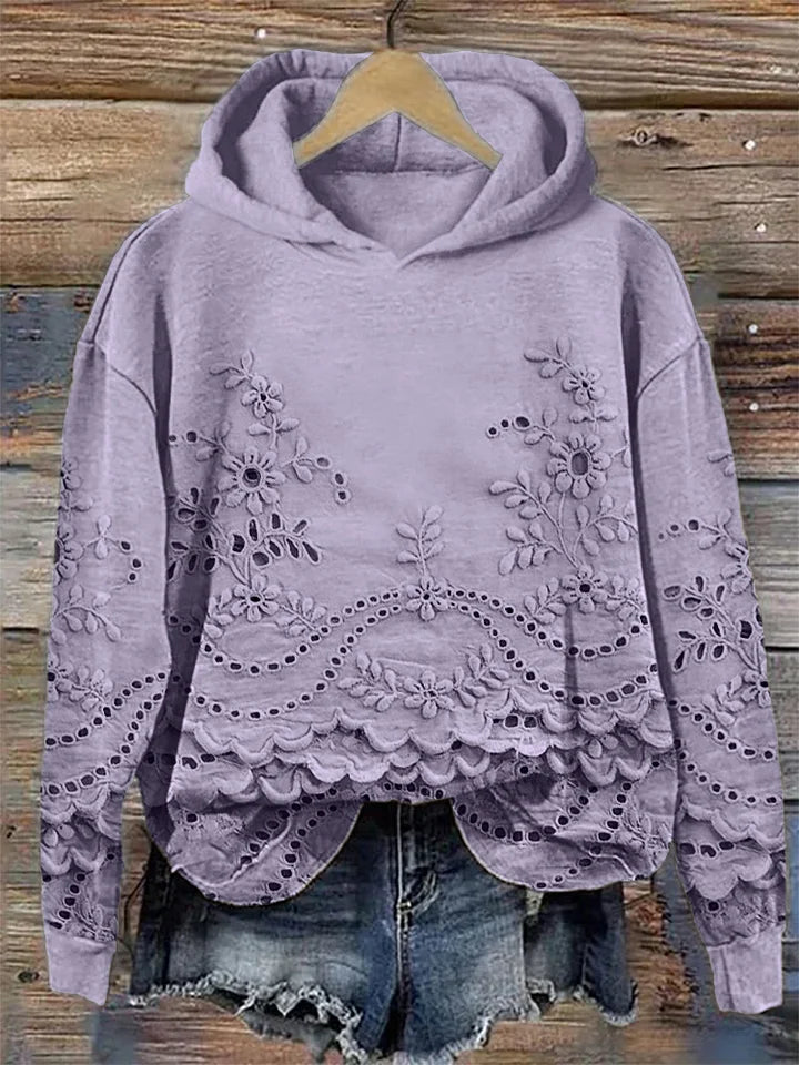 Sophie - Chic Lace Hoodie