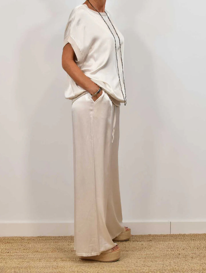 Isla - Effortless Silk Lounge Set