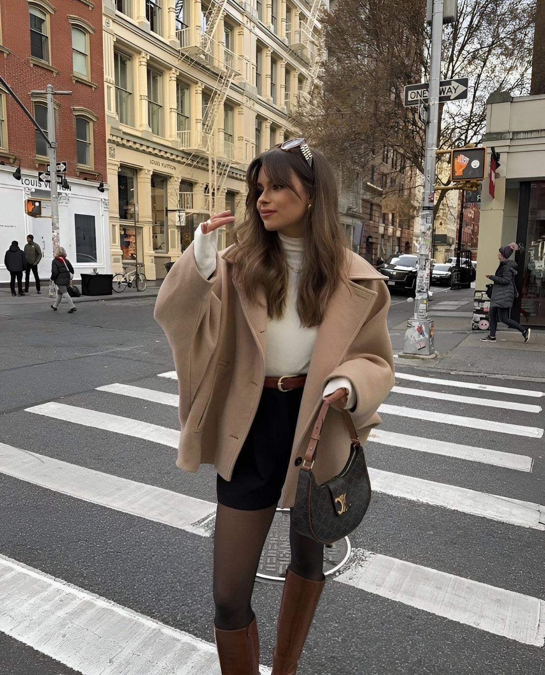Lizzy | Veste en laine oversized tendance
