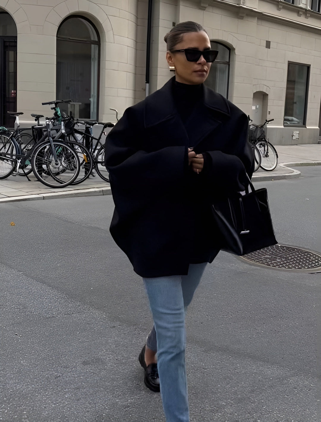 Lizzy | Veste en laine oversized tendance