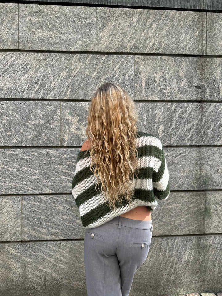 Evelina - Pull Rayé Tricoté