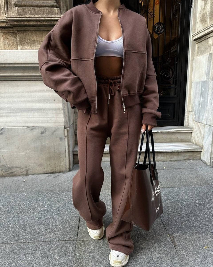 Daimy | Ensemble de Jogging Confortable pour Femmes - Luxe Deux Pièces