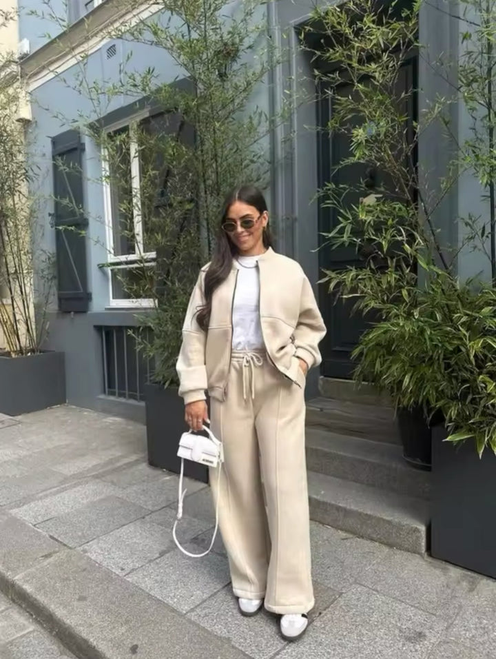 Daimy | Ensemble de Jogging Confortable pour Femmes - Luxe Deux Pièces