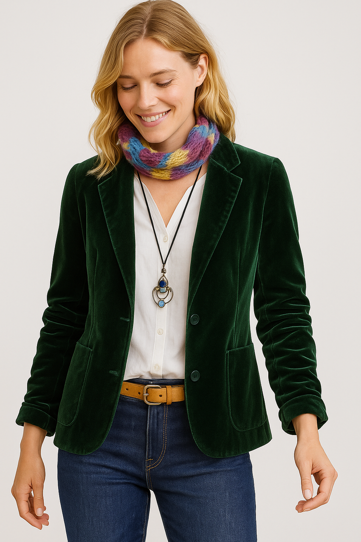 Sioba - Luxe Velvet Blazer