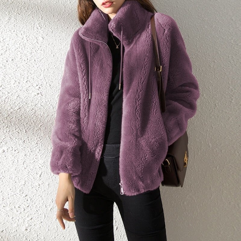 Luna - Cozy Quilted Fleece Jacket
