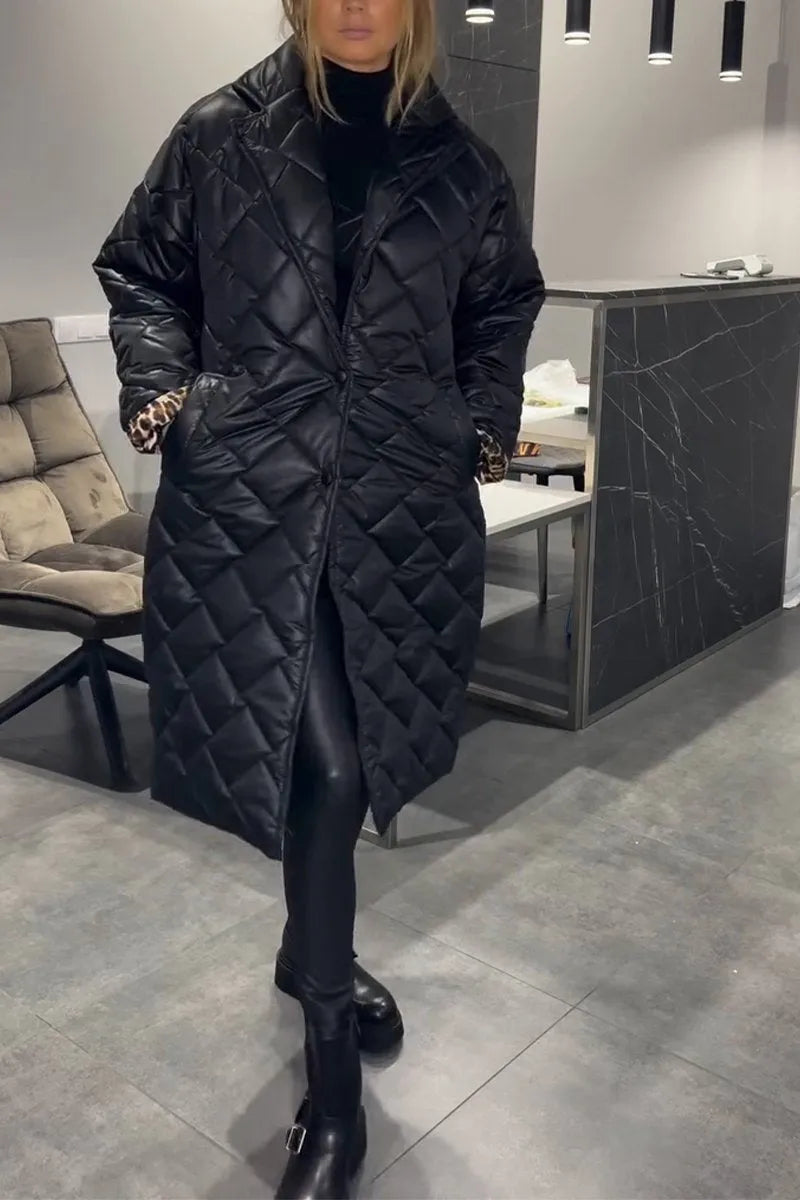 Victoria | Reversible Quilted Coat