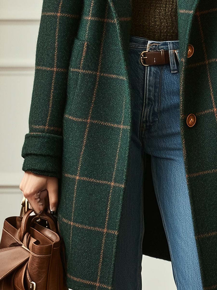 Victoria | Modern Check Coat